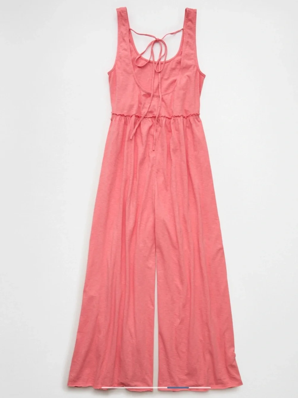 NWT American Eagle ($74.95) Coral Sunchaser Scoop Neck Jumpsuit - Picture 5 of 7